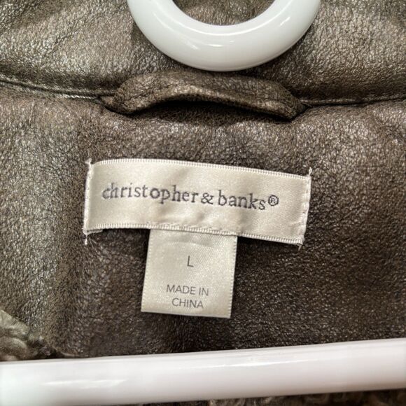 Y2K Faux Suede Sherpa Lined Coat Women L Longline Penny Lane 90s Trench Hippie - Picture 10 of 16